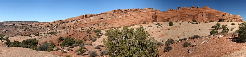  Arches National Park: Delicate Arch from Upper Viewpoint